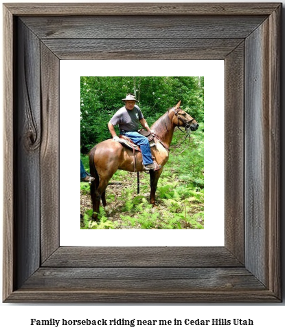 family horseback riding near me in Cedar Hills, Utah